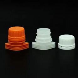 plastic spout pouch fitment cap